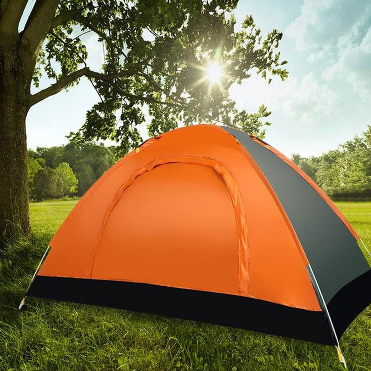 1인용텐트 SY2원터치자동 190x120x110 차박 방수 난방텐트 돔 12인용 낚시텐트 캠핑텐트 원터치 자동 이중모기장내장 일인용 팝업