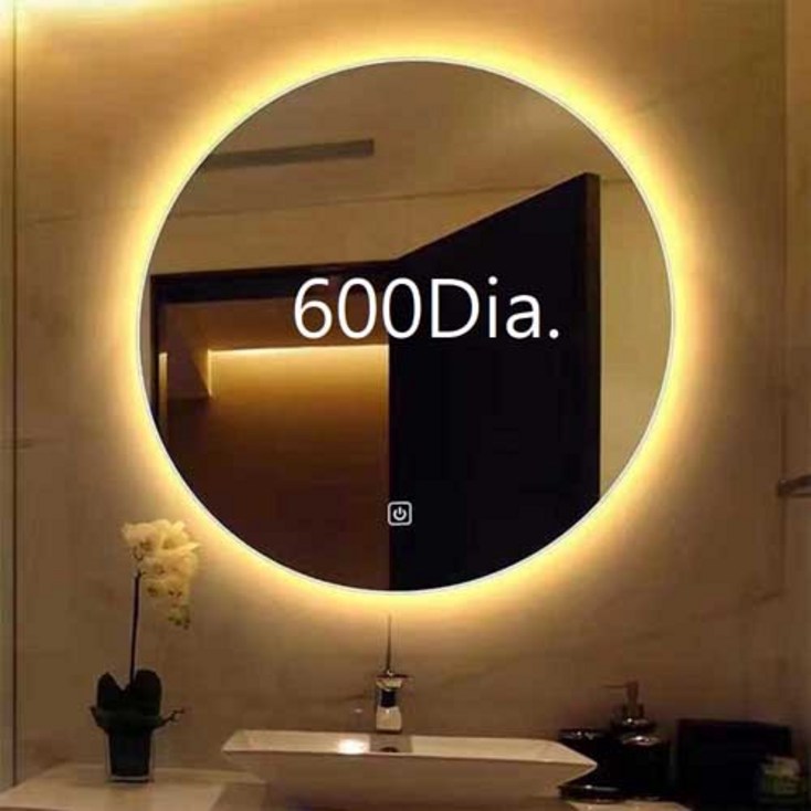 JS602 (국내조립) 2배로밝은 고품질 LED욕실거울 욕실용거울 인테리어거울 조명거울 벽거울 - 투데이밈