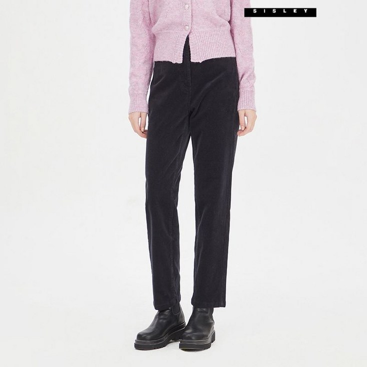 시슬리 코듀로이 이밴드 데님 팬츠 SADP34361