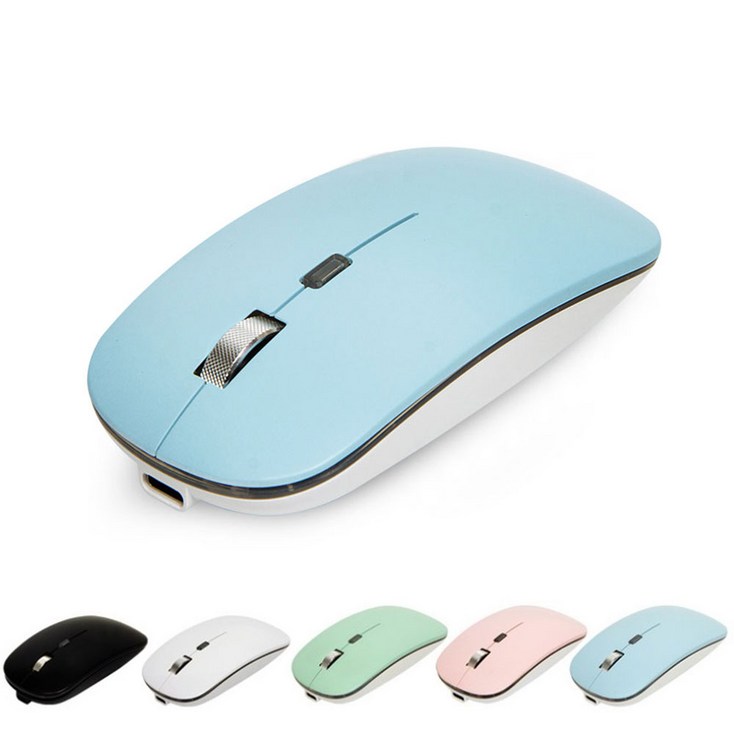 삼성 LG 그램 무소음 무선 블루투스 마우스, 화이트