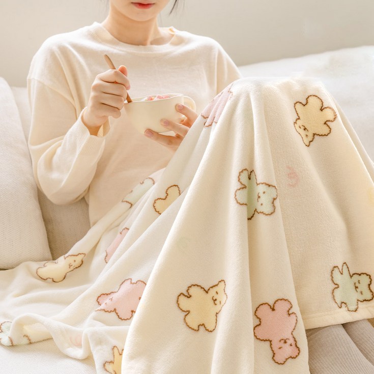 더자리 포근하니 극세사 애착담요 더자리 포근하니 극세사 애착담요