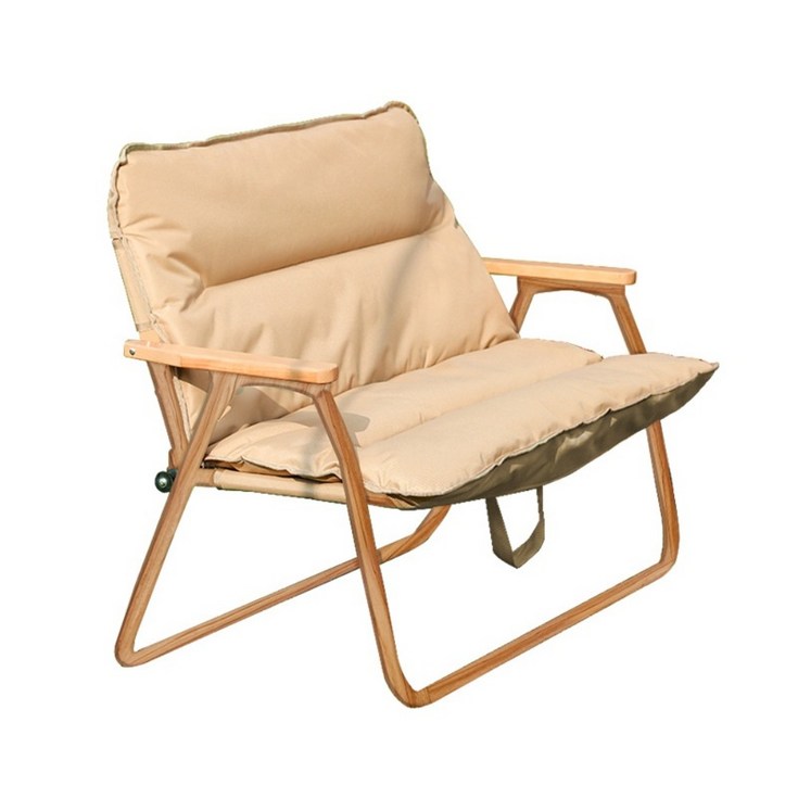 2인용 벤치 편안한 캠핑 의자 감성 체어 휴대용 캠핑의자 접이식 커플체어 릴렉스 소파