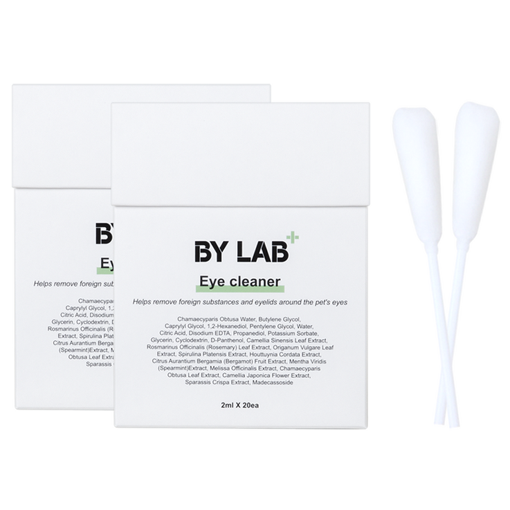 바이랩 강아지 눈물자국 세정 아이클리너, 2ml, 2세트 바이랩 강아지 눈물자국 세정 아이클리너, 2ml, 2세트