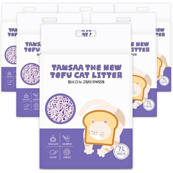 탐사 더 뉴 고양이 압축 두부모래 탐사 더 뉴 고양이 압축 두부모래