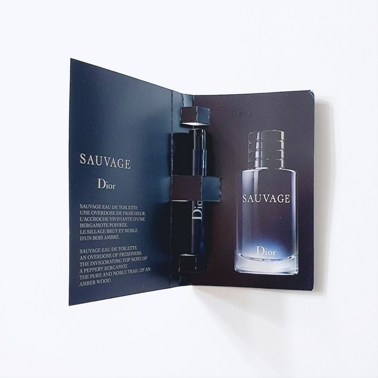 백화점 정품  국내 발송  디올 소바쥬 오 드 뚜왈렛 1ml  디올 소바쥬 EDT 1ml