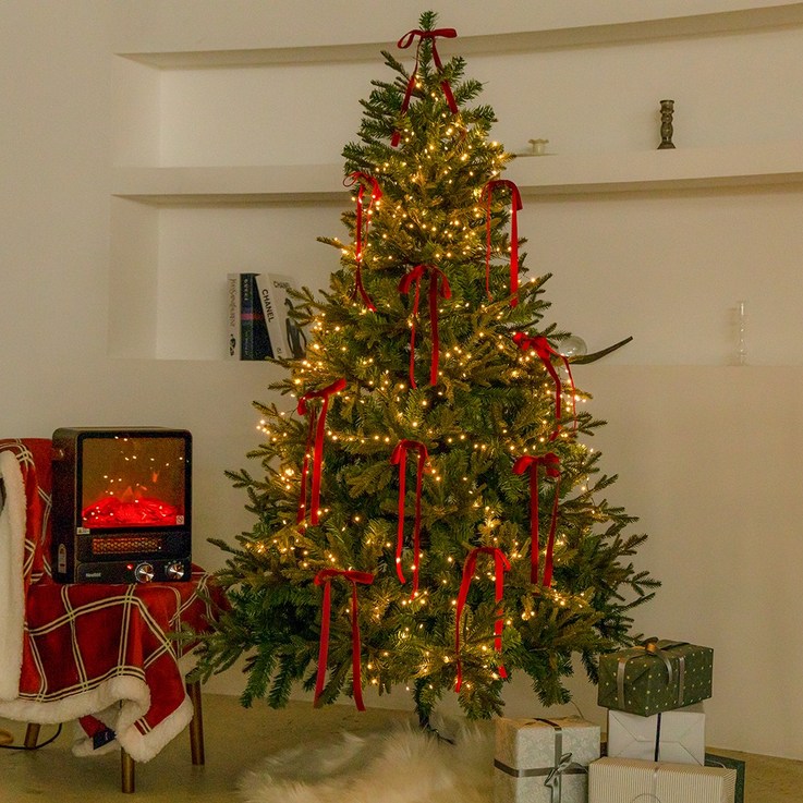 고급크리스마스 트리 PE 전나무 가정용 장식 소품 오너먼트 대형