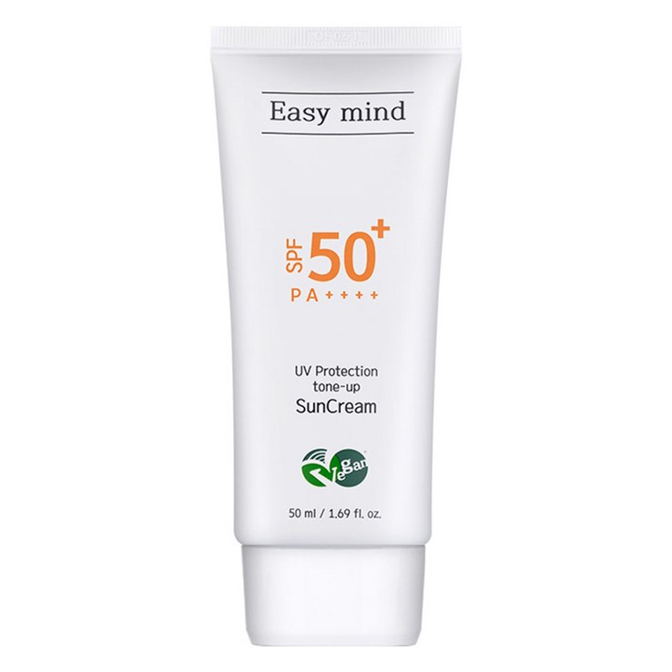 이지마인드 자작나무 무기자차 톤업 비건 선크림 SPF50 PA, 1개, 50ml 이지마인드 자작나무 무기자차 톤업 비건 선크림 SPF50 PA, 1개, 50ml