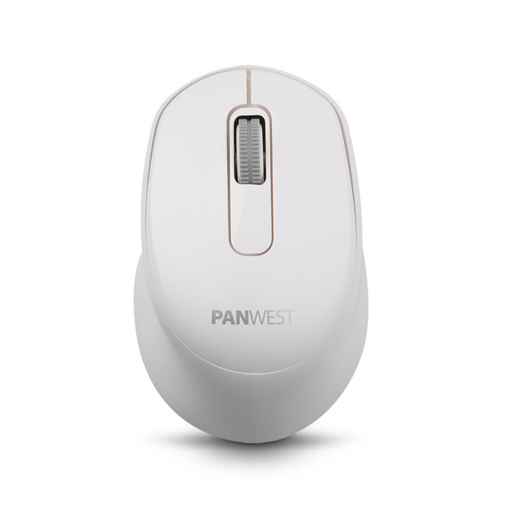 PANWEST PANWESTPW815 무선 마우스, 화이트, PANWESTPW815