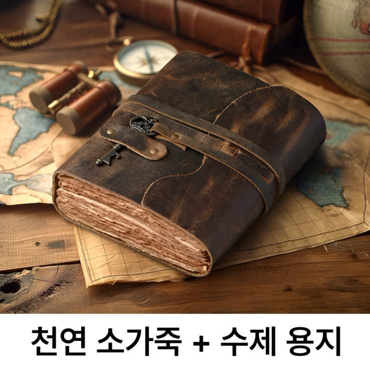 InLoop 빈티지 천연 가죽 다이어리 노트 InLoop 빈티지 천연 가죽 다이어리 노트