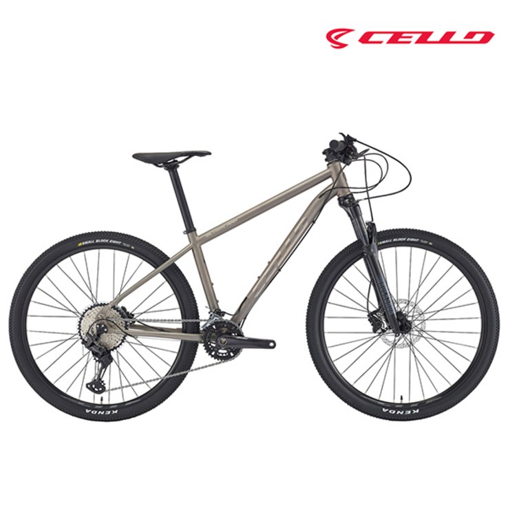 GIFT 2022년 첼로 실버라도 50 티타늄 24단 MTB 자전거, 샌딩티탄