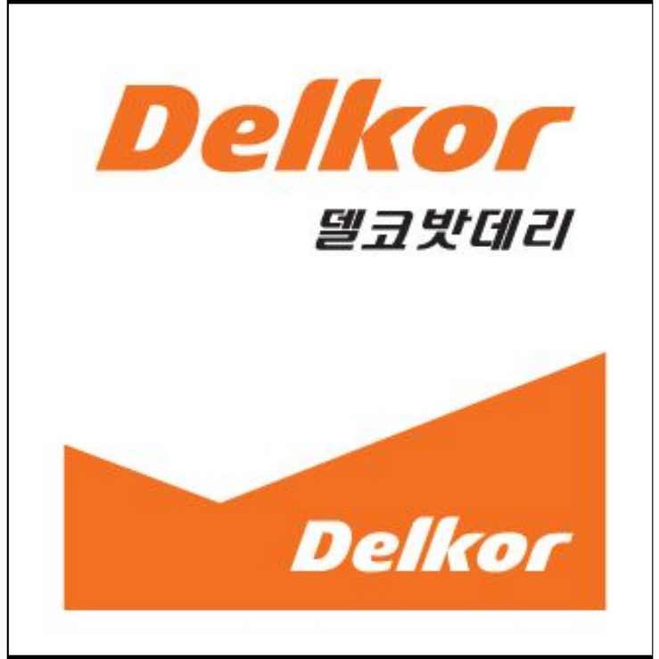 델코 DIN 74L 자동차 배터리 차량용 밧데리 i30,아반떼MD,알페온,말리부, 트랙스, NEW SM3, SM5, QM3