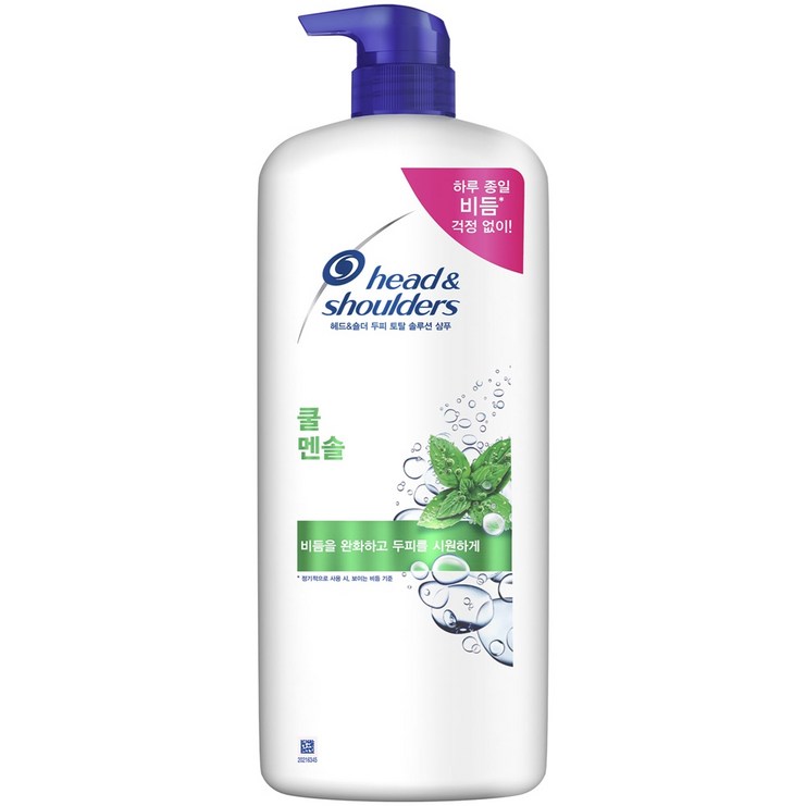 헤드앤숄더 쿨 멘솔 샴푸 대용량, 1.2L, 1개 헤드앤숄더 쿨 멘솔 샴푸 대용량, 1.2L, 1개