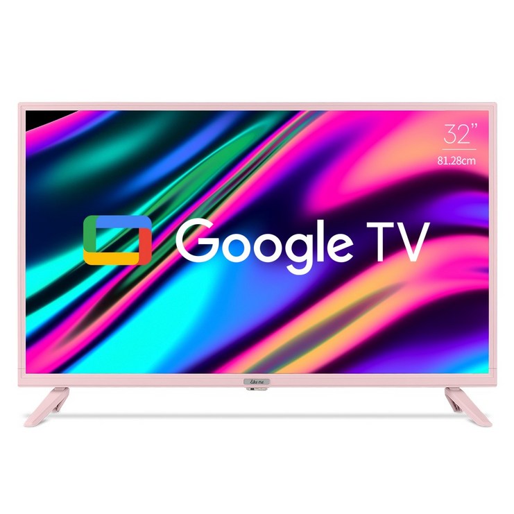 라익미 스마트 NF32 THE AI 비스포크 컬러드 구글TV, 스탠드형 자가설치, NF32 마이애미핑크 라익미 스마트 NF32 THE AI 비스포크 컬러드 구글TV, 스탠드형 자가설치, NF32 마이애미핑크