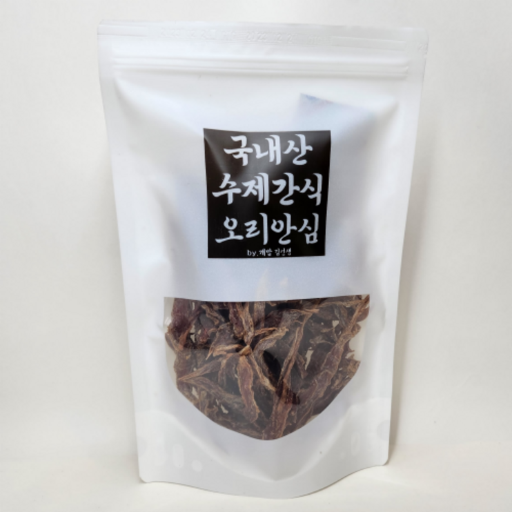 강아지야채간식 개밥 김선생 국내산 오리가슴살 수제간식 강아지간식 대용량 200g, 200g