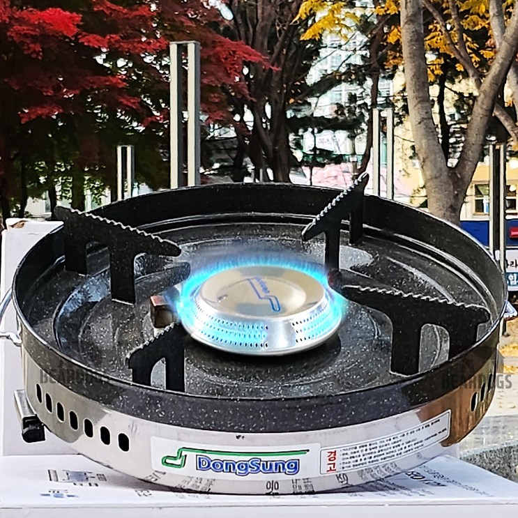 동성 해바라기 버너 1044 바람막이 링가드 세트 캠핑 3KG 가스통 LPG 전용, 1개 동성 해바라기 버너 1044 바람막이 링가드 세트 캠핑 3KG 가스통 LPG 전용, 1개