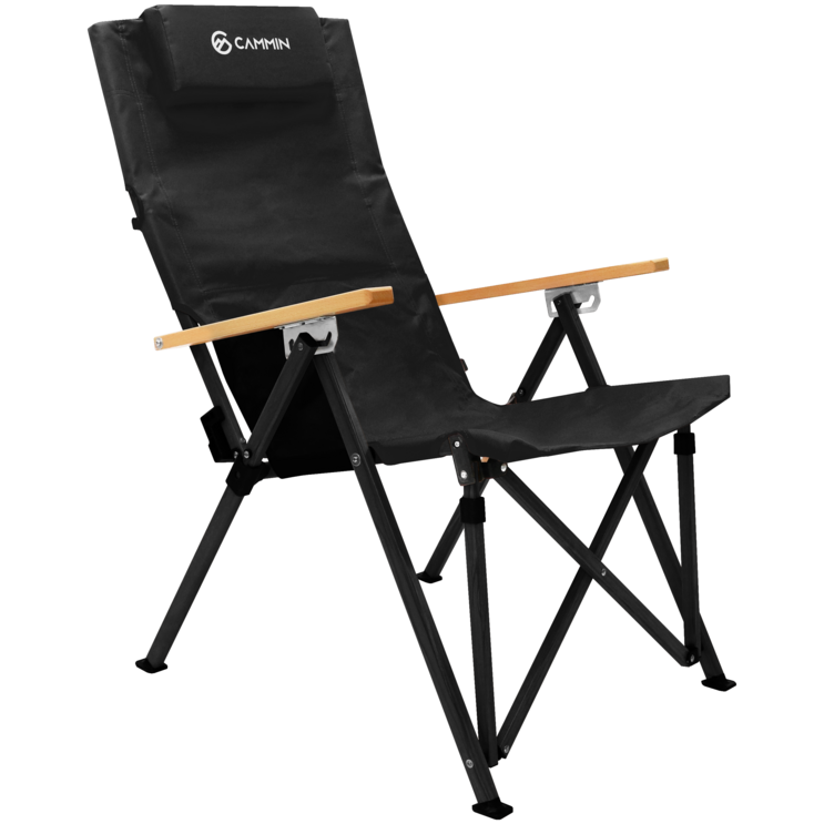 캠민 각도조절 캠핑 폴딩 경량 접이식 감성 롱 릴렉스 우드 체어 의자 휴대용