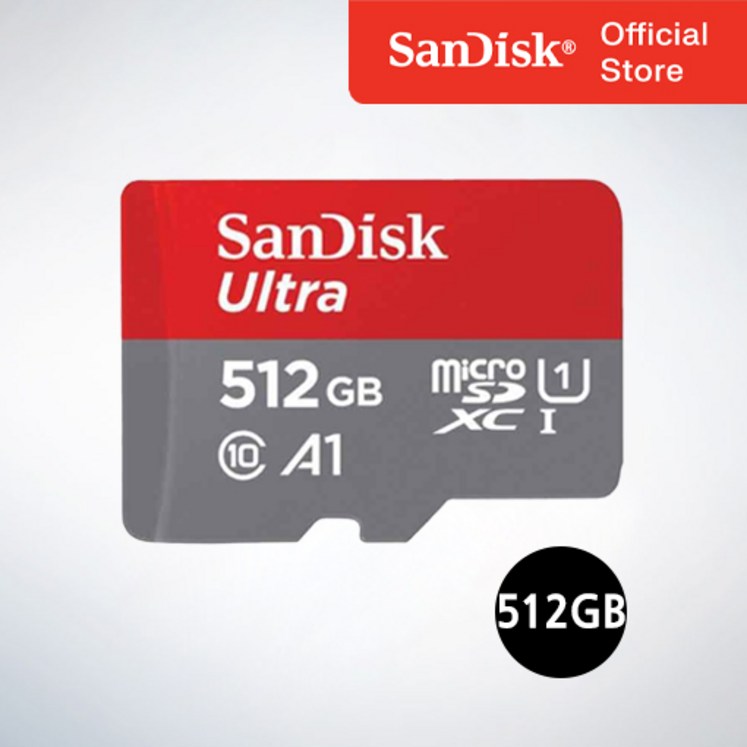 샌디스크코리아 공식인증정품   마이크로 SD 카드 SDXC ULTRA 울트라 QUAC 512GB