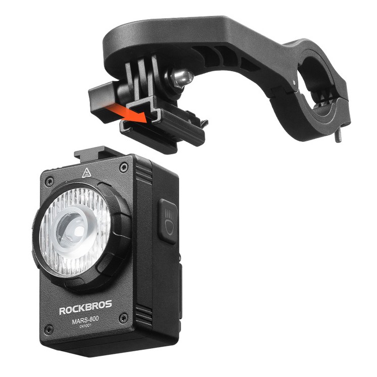락브로스 가민 듀얼 거치대 LED 전조등, 1개 락브로스 가민 듀얼 거치대 LED 전조등, 1개