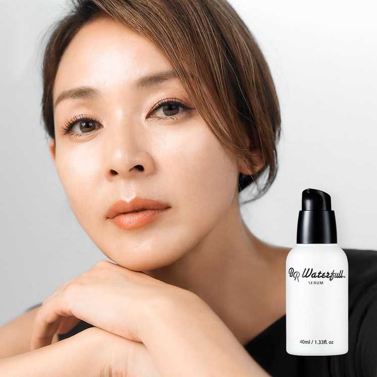 비알워터풀 고보습 데일리 세럼 BRWaterfull 수분보충 물광 에센스 세럼 앰플, 40ml, 2개