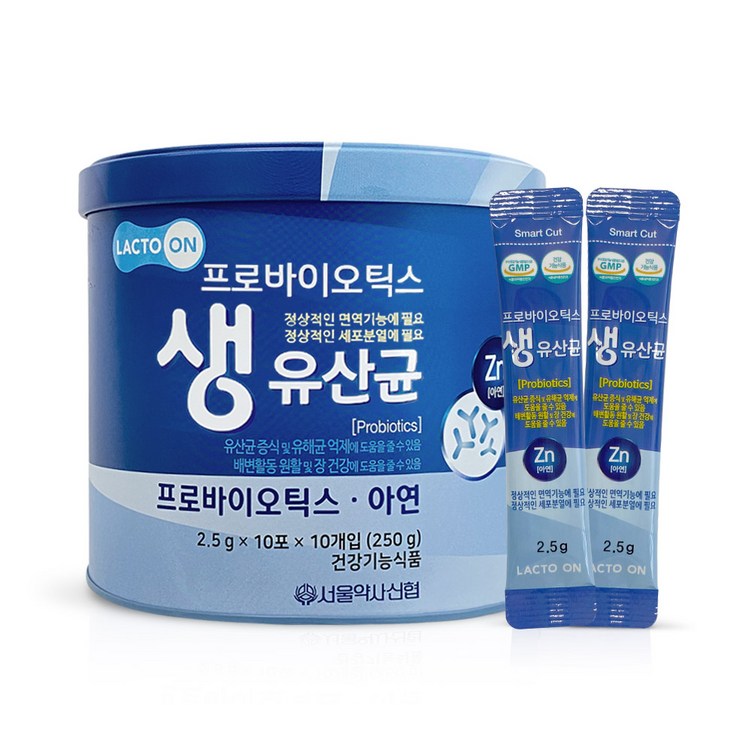 서울약사신협 프로바이오틱스 생유산균 100포, 250g, 1개 서울약사신협 프로바이오틱스 생유산균 100포, 250g, 1개