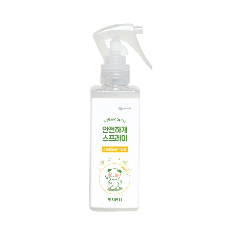 뽀시래기 안전하개 산책 스프레이, 200ml, 2개