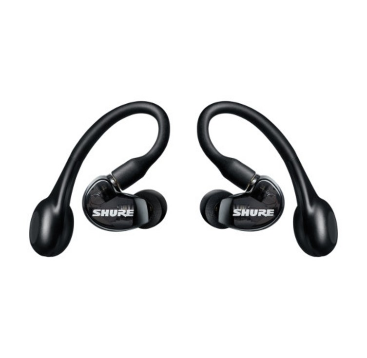 슈어 AONIC 215 TW2 블루투스 이어폰, 블랙, SE215KTW2A