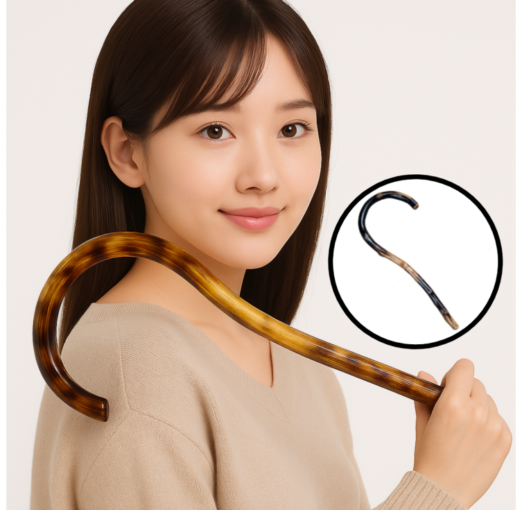 솜앤솜 등 마사지기 마사지봉 어깨 마사지기 갈고리 안마기 나무 괄사 안마봉 지압봉