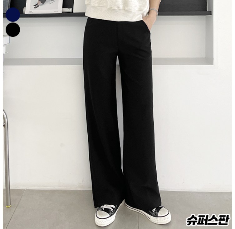 가비진 여성용 편안한 스판 일자 밴드 팬츠 키작녀 바지 빅사이즈까지 가비진 여성용 편안한 스판 일자 밴드 팬츠 키작녀 바지 빅사이즈까지