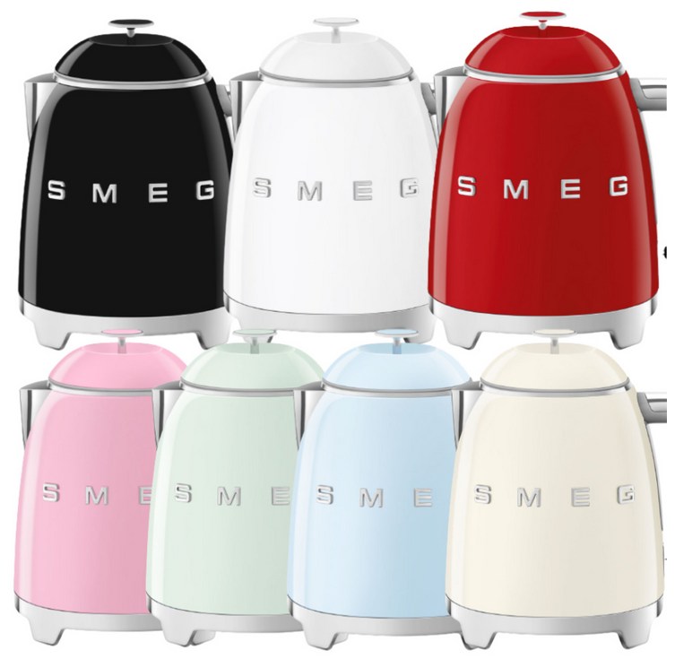 유럽 스메그 미니케틀 커피포트 0.8L 7colors SMEG KLF05 유럽 스메그 미니케틀 커피포트 0.8L 7colors SMEG KLF05