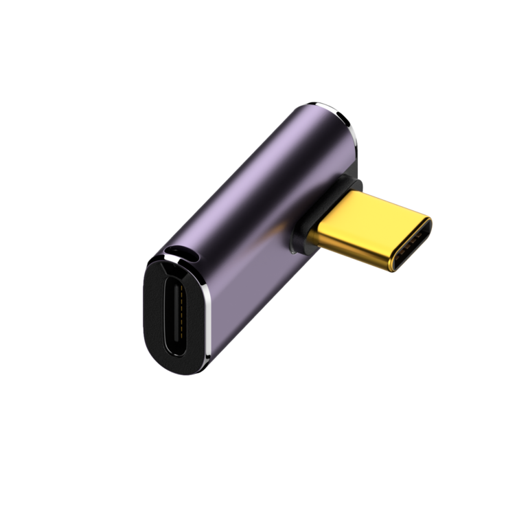 비잽 C타입 USB4 젠더 40G PD 240W 스팀덱 노트북 변환 연장, 1개, 25mm