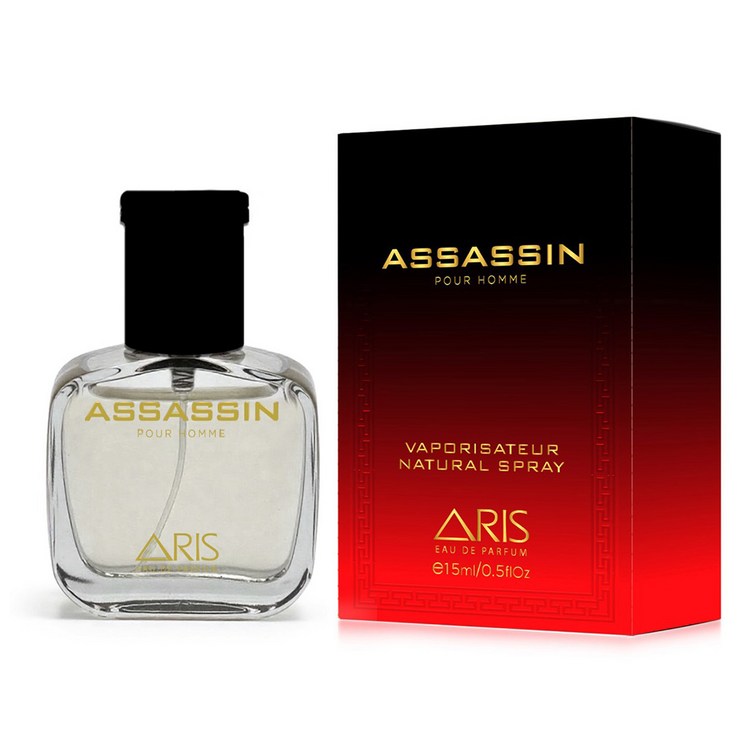 아리스 미니어처 퍼퓸 어쎄신 포맨 EDP 향수  스치면 돌아보는 살결 향수, 압도적 잔향