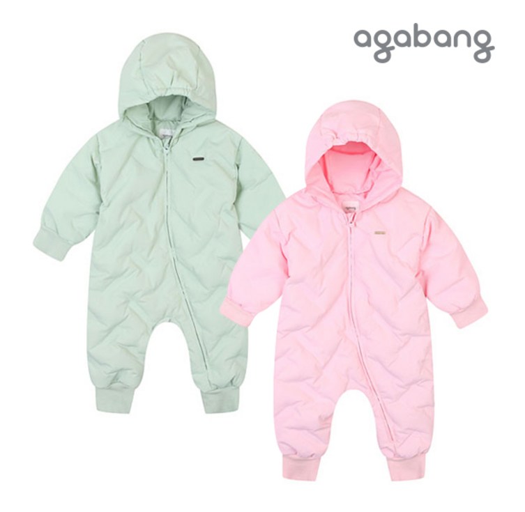 아가방 NC 충장점 노우컬러무봉제다운우주복PINK,MINT01P75750750할인