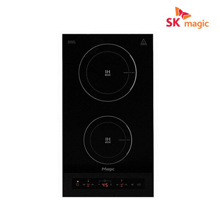SK매직 인덕션2구 IHRB200E 매립형 빌트인 쿡탑