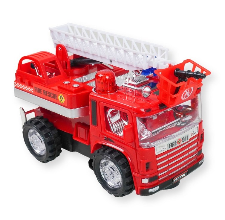 LED 움직이는 119 소방차 장난감 911 구급차 자동차