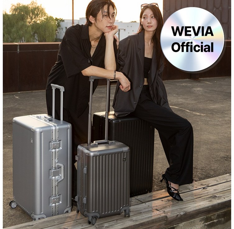 최신상 위비아 20인치 24인치 28인치 PC 폴리카보네이트 기내용 대형 여행용 캐리어