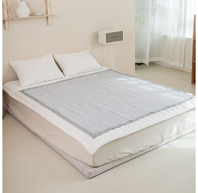 드웰러 모달 카본 탄소매트 초경량 캠핑 휴대 2인용 전기장판 더블D 150X143, D, 그레이