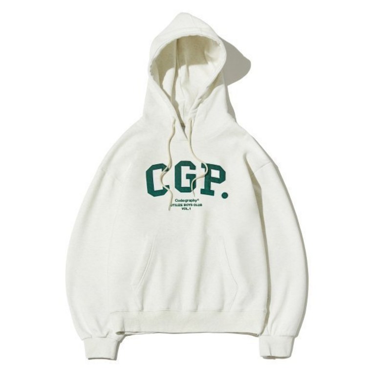 코드그라피 CGP 아치 로고 후디오트밀 CBCFUTH100OT