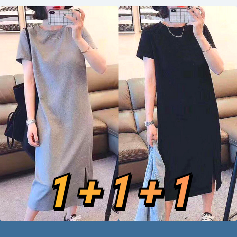 JY 반팔 슬림 루즈핏 원피스 111 JY 반팔 슬림 루즈핏 원피스 111