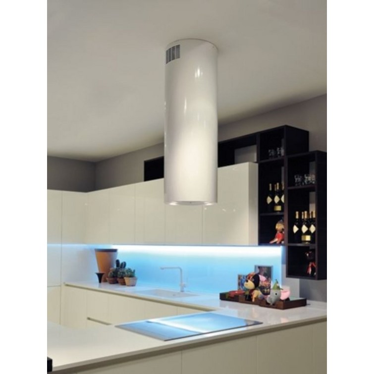 팔멕 폴라 아일랜드 주방 후드 블랙 화이트