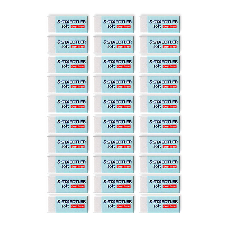 스테들러 526 S30 소프트 지우개 중, 30개 스테들러 526 S30 소프트 지우개 중, 30개