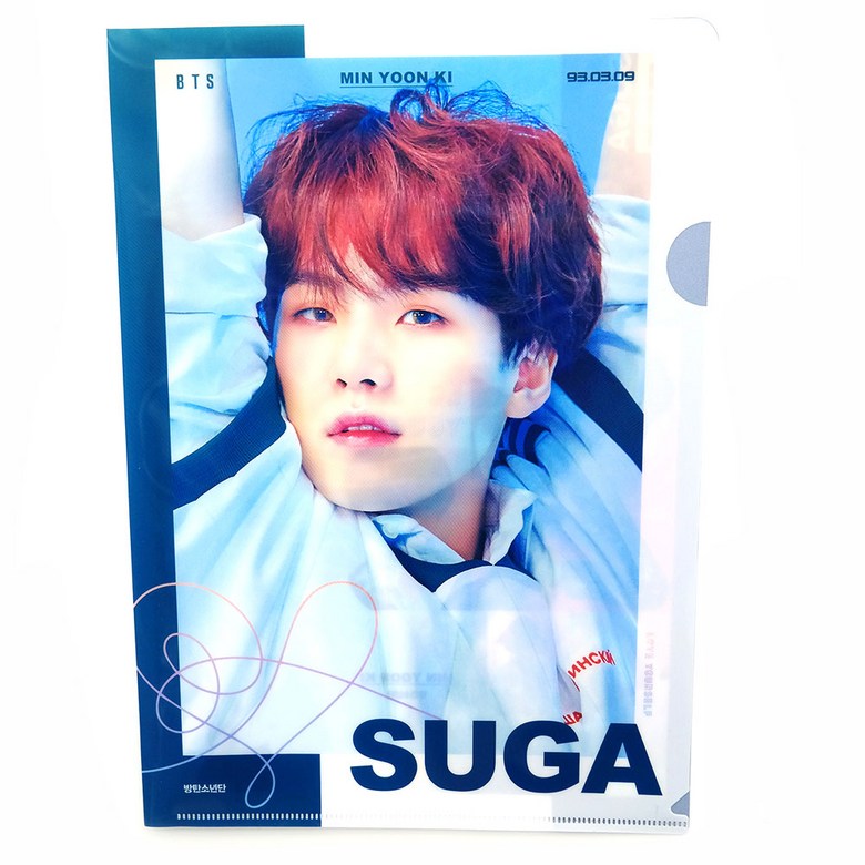 BTS Suga File Folder A4 Size Korea Initiative